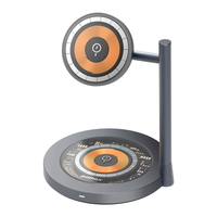 Momax Dual Magnetic Wireless Charging Stand 15W…