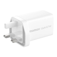 Compare Momax One Plug 67W 3Ports GaN Charger White at KSA Price