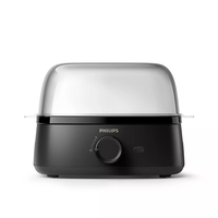 Compare Philips Egg Machine, 400W, Dark Black, HD913791 at KSA Price