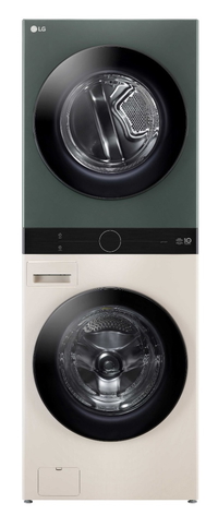 Compare LG Front Load Washer with Dryer, 25 kg, BeigeGreen – WK2520GBT at KSA Price