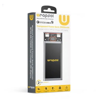 Compare Wrapsol 20000mAh PowerBank 20W Fast Charge LED Display Black at KSA Price