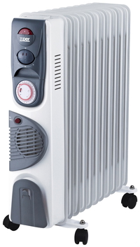 Compare Xper Oil Heater 11 Fins, 2400 Watts, With Timer And Fan, XP2411WOFW23 at KSA Price