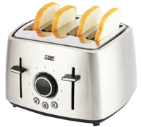 Xper 4 Slice 9 Settings Steel Toaster, Toaster,…