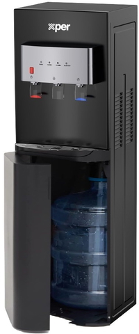 Compare Xper Bottom Loading Water Dispenser, HotColdNormal, 3.5 Litres, Black  XPQR70M24 at KSA Price