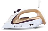 Compare Xper Ceramic Iron, 0.27L, 2400W, White – XPSI2400W424 at KSA Price