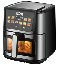 Compare Xper Digital Air Fryer, 8L, 1800W, Stainless Steel – XPAFSS1810S at KSA Price