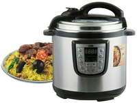 Xper Electric Pressure Cooker, 1400W, Silver – XPC-14-10L