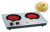 Compare Xper Electric Stove 2 Burners, 2400 Watts, Ceramic  XPHP90124 at KSA Price