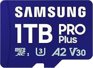 Compare Samsung PRO Plus 2023 microSD Card + SD Adapter, 1TB, UHSI U3, Full HD & 4K UHD, 180MBs Read, 130MBs Write, Memory Card for Smartphone, Action Cam, Handheld Console, MBMD1T0SAEU at KSA Price