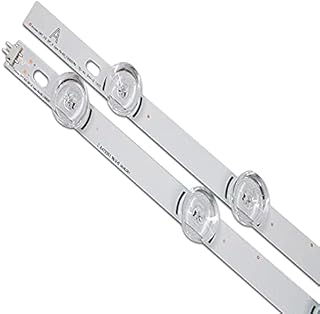 Compare Accessories LED Backlight strip 8 Lamp For LG 39 inch TV 390HVJ01 lnnotek drt 3.0 39" 39LB5610 39LB561V 39LB5800 39LB561F DRT3.0 at KSA Price