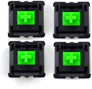 Compare Electronics  10pcs Green RGB switches for RAZERs blackwidow Chroma Gaming Mechanical Keyboard and others with 4pin led switch 4pcs Green Switch at KSA Price