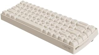 Compare Electronics  Loflick 3 Mode wireless mechanical keyboard bluetooth 5.0 gaming home office red axis laptop tablet 68 and 100 keys Loflick Beige 68 x1 Gateron Red at KSA Price