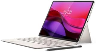 Compare Lenovo  Yoga Tab Plus  12.7" 3K 2944 x 1840 Tablet  256GB with Keyboard Stand + Pen  Seashell 16GB LPDDR5X AI Computing Power ZAEG0096US at KSA Price