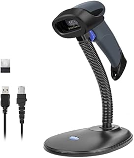 Compare NETUM Wireless 2D QR Barcode Scanner with Stand, 3 in 1 Bluetooth & 2.4GHz Wireless & USB Wired Automatic Bar Code Imager Reader Handhold Scanner Gun Compatible for Laptops, Computers, Cashier, POS at KSA Price
