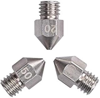 3D MK8 Nozzle Stainless Steel 0.2/0.3/0.4/0.5/0.6/0.8mm…