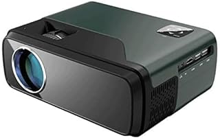 Compare Portable Projector, Projector 1080p Full HD Lumens Movie Beamer Wireless Connect Smartphone Home Theater Video Projectors Color : Green Projector, Size : US plug at KSA Price