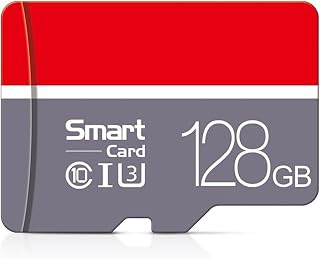 128GB MicroSD Memory Card with Adapter, A1, C10,…
