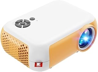 Compare Home Office Projecter Projector Mini Portable 480x360 Native Pixels LED Support 1080P HD USB Audio Portable Home Media Video Player at KSA Price