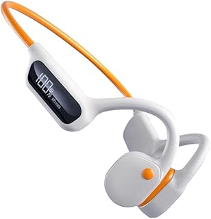 Compare Bluetooth Beadset Conduction Digital Display Simming Depth 30 Meters Waterproof Memorys Card MP3 Xiaomisss Huaweis IOSs X10Orange white at KSA Price