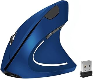 Ergonomic Mouse, USB-C Rechargeable Vertical Wireless…