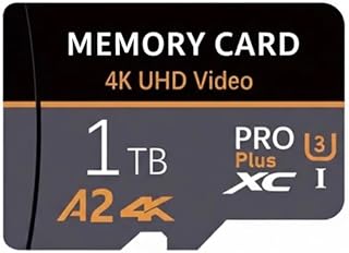 Memory Card 1TB, Micro SD Card A2 4K UHD…