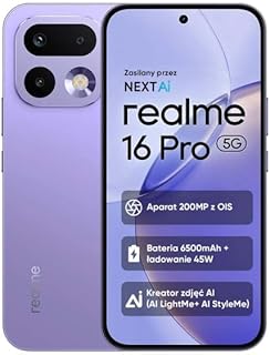 Realme 16 Pro Dual-SIM 512GB ROM + 8GB…