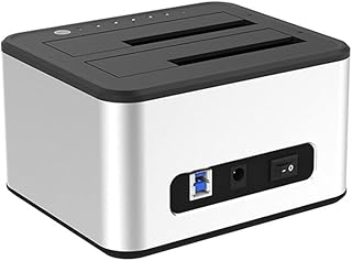 Compare Aluminum Dock Station 2.5" Case Hard Disk Enclosure Case Hd Usb3.0 Hd Case 3.5 External HDD Docking Station for 6tb at KSA Price