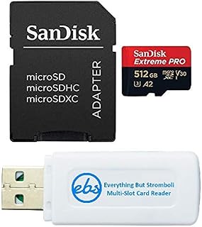SanDisk 512GB Extreme Pro MicroSD Memory Card Works…