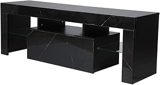 Compare LETREM Modern LED TV Unit for Living Room Black, 240V, 110GIDOTD at KSA Price