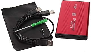 Compare USB 2.0 2.5 Inch Shockproof USB 2.0 Aluminum External Storage SATA Hard Drive HDD Enclosure Box Case at KSA Price