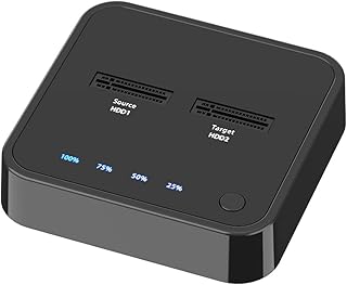 Compare USB 3. 1 Type C to M. 2 Dual Bay External Hard Drive Docking Station with Offline Clone for M2 SSD Supports 2TB HDD Holder Color : K3016S at KSA Price