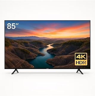 QLD Smart Frameless TV, 85 Inch, 4K UHD…
