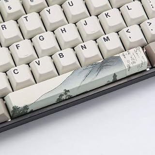 Compare 5Side Dyesubbed PBT Spacebar Keycap Cherry Profile DIY Keycap 6.25U 6.25X for Gaming Mechanical Keyboard Desolate Mountains at KSA Price