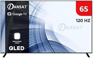 Dansat 65-inch QLED Smart TV, 4K Ultra HD,…