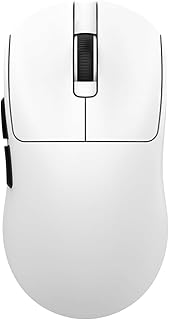 Compare Wireless Mouse PAW3311 Lightweight Gaming Mice with 3Modes Connection Ergonomic Mice for PC Laptop with Slip Sticker Wireless MouseWhite at KSA Price