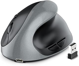 SA COMP - ReСһаrɡеable Vertical Mouse Wireless USB…