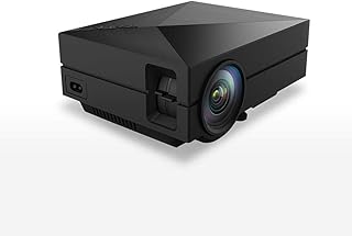 Compare HD Projector, 1000 Lumens Home Video Projector, 1000:1 Contrast Ratio, 130Inch Display Portable Projector, for Family Entertainment And Compatible with HDMIAVUSBVGA at KSA Price