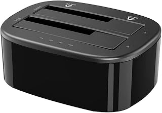 Compare Dual Bay HDD Docking Station with Offline Clone SATA to USB 3.0 External Hard Drive Docking Station for 3.52.5 HDD SSD at KSA Price