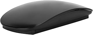 Compare Wireless Mouse High Sensitivity 1200DPI 2.4GHz Wireless Touch Quieter Click Mouse Precise Positioning for Laptop Note Touch for Home Black at KSA Price