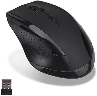 Compare SACOMP  2.4GHz Wireless Mouse Computer Mouse Gamer 6D USB Optical Mice Cordless Ergonomic 2000DPI Gaming Mouse for PC Laptop Games Black ?ЅА at KSA Price