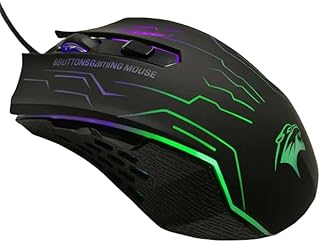 Silent Click USB Wired Gaming Mouse 6 Buttons…