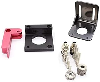 Compare Improved Version for Reprap 3D Printer Kit MK8 Full Metal Aluminum Alloy Bowden Extruder 1.75MM with NEMA 17 L Bracket Mount 3D Printing Accessories Size : Left Handed at KSA Price