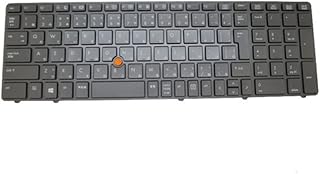 Compare Generic Laptop Keyboard for HP EliteBook 8570w Black JP Japanese Edition at KSA Price