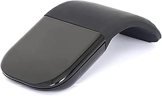 Compare ALMEKAQUZ Bluetooth Arc Touch Mouse, Portable Wireless Foldable Mouse With USB Nano Receiver, Ergonomic Mini Optical Computer Mice for Notebook Laptop Tablet Smart Phone at KSA Price