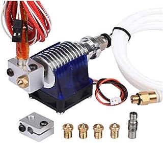 Compare 3D Printer JHead Hotend for Bowden Extruder Kit with Single Cooling Fan for 1.75mm3mm v6 Long Distance Extruder Nozzle kit 3D Printing Accessories Size : 3 05 at KSA Price