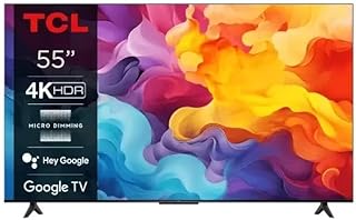 55V6B, TCL 55 Inch (4k-UHD), Smart Google TV,…