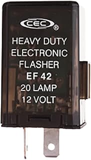 Compare CEC Industries EF42BP Heavyduty Electronic Truck Flasher 20 Lamp at KSA Price