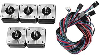 Compare N&R Computer Accessories, 5 Pcs 42 42 23mm Stepper Motor with Cable for 3D Printer Part MANIHOM at KSA Price
