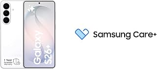 Compare Samsung Galaxy S26+ White, 256GB Storage, AI Phone, 12GB RAM, Customized AP, Photo Assist, 50MP CameraKSA Version with Samsung Care+ 1Y Screen Damage for S FE, S, S+ smartphones Digital Code at KSA Price