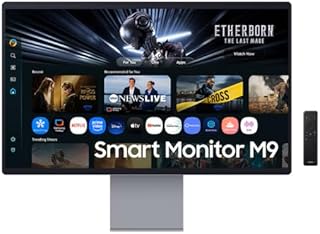 Compare 32" Smart Monitor M9 M90SF 4K OLED Samsung Vision AI at KSA Price